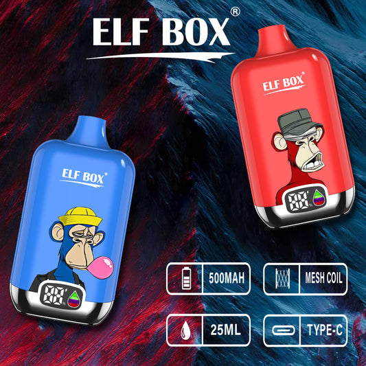 ELF BOX 12000 PUFF - 5% - GRAPE ICE