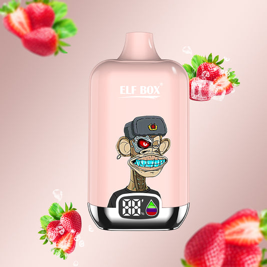 ELF BOX 12000 PUFF - 5% - STRAWBERRY ICE
