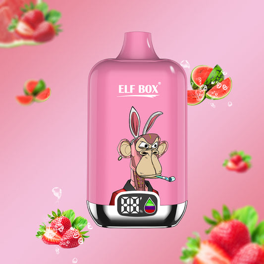 ELF BOX 12000 PUFF - 5% - STRAWBERRY WATERMELON