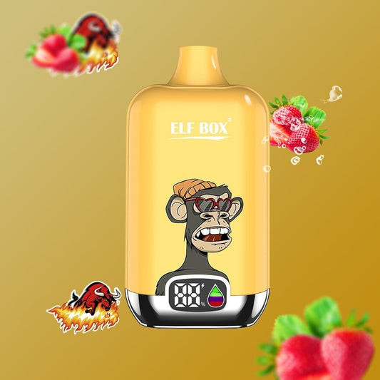 ELF Box Digital 12000 Puffs - Strawberry Blast