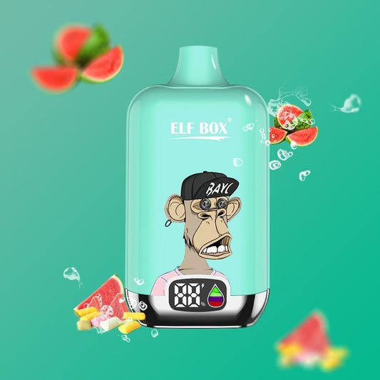 ELF Box Digital 12000 Puffs - Watermelon Bubblegum